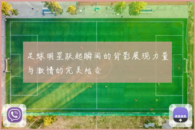 足球明星跃起瞬间的背影展现力量与激情的完美结合